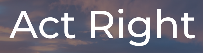 Act Right logo